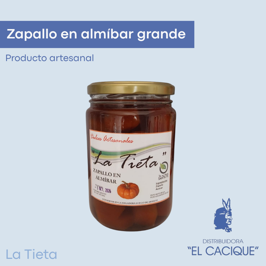 ZAPALLO EN ALMIBAR GRANDE LATIETA